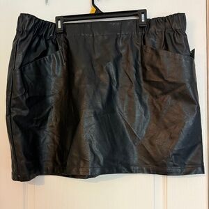 Wild fable Pleather Mini Skirt